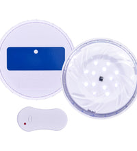 Unterwasser-LED-Poollampe mit Fernbedienung Weiß