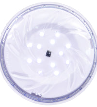 Unterwasser-LED-Poollampe mit Fernbedienung Weiß