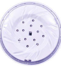 Unterwasser-LED-Poollampe mit Fernbedienung Weiß