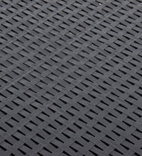 Beistelltisch Anthrazit 54×54×36,5 cm Kunststoff