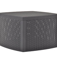Beistelltisch Mokka 54×54×36,5 cm Kunststoff