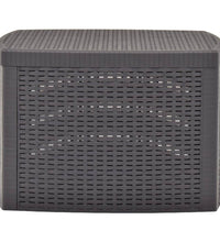 Beistelltisch Mokka 54×54×36,5 cm Kunststoff