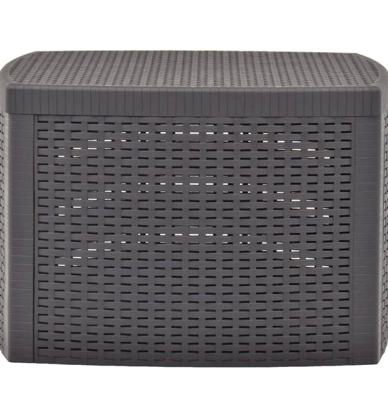 Beistelltisch Mokka 54×54×36,5 cm Kunststoff