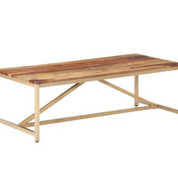 Couchtisch 120x60x40 cm Massivholz