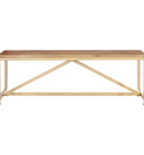 Couchtisch 120x60x40 cm Massivholz