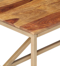 Couchtisch 120x60x40 cm Massivholz