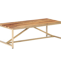 Couchtisch 120x60x40 cm Massivholz