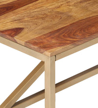 Beistelltisch 60x60x40 cm Massivholz