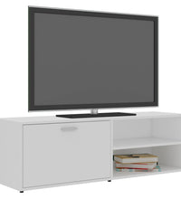 TV-Schrank Weiß 120x34x37 cm Holzwerkstoff