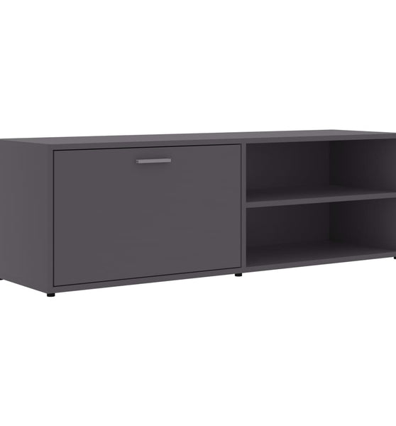 TV-Schrank Grau 120x34x37 cm Holzwerkstoff