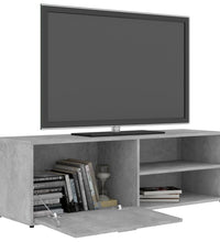 TV-Schrank Betongrau 120x34x37 cm Holzwerkstoff