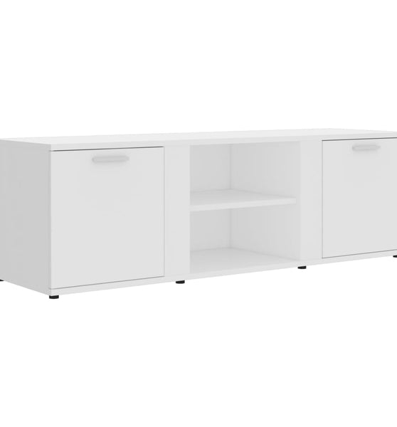 TV-Schrank Weiß 120x34x37 cm Holzwerkstoff