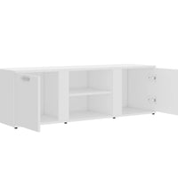 TV-Schrank Weiß 120x34x37 cm Holzwerkstoff