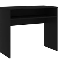 Schreibtisch Schwarz 90x50x74 cm Holzwerkstoff