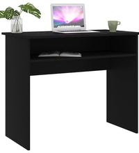Schreibtisch Schwarz 90x50x74 cm Holzwerkstoff