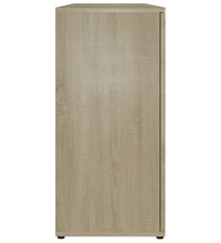 Sideboard Sonoma-Eiche 120x35,5x75 cm Holzwerkstoff