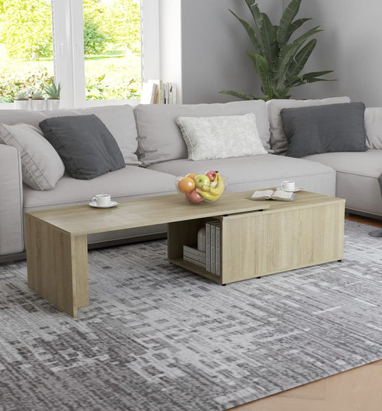 Couchtisch Sonoma-Eiche 150x50x35 cm Holzwerkstoff
