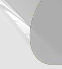 Tischfolie Transparent Ø 70 cm 2 mm PVC
