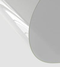 Tischfolie Transparent Ø 80 cm 2 mm PVC