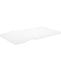 Tischfolie Transparent 120x60 cm 2 mm PVC