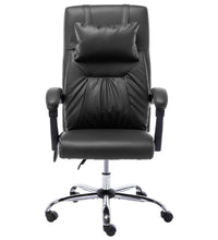 Massage-Bürostuhl Schwarz Kunstleder