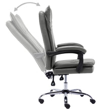 Bürostuhl Anthrazit Kunstleder