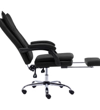 Bürostuhl Schwarz Kunstleder