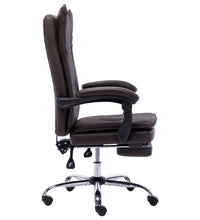 Bürostuhl Braun Kunstleder