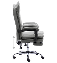 Bürostuhl Anthrazit Kunstleder