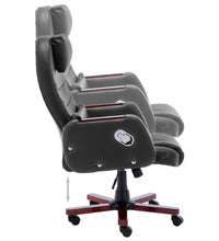 Bürostuhl Schwarz Kunstleder