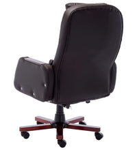 Bürostuhl Braun Kunstleder