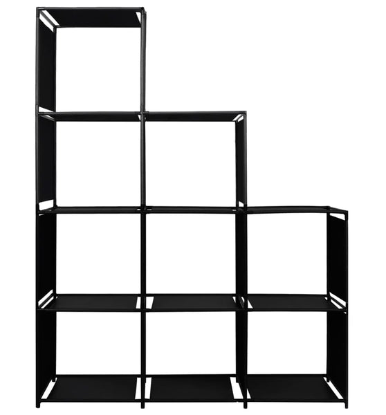 Stufenregal 130×45×170 cm Stoff