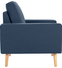 Sessel Blau Stoff