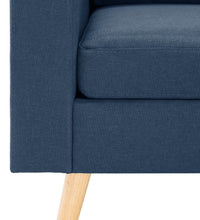 Sessel Blau Stoff