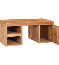 Couchtisch 90×50×40 cm Massivholz Teak