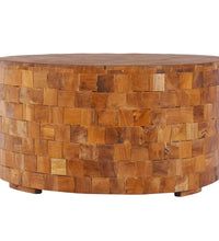 Couchtisch 60x60x35 cm Teak Massivholz
