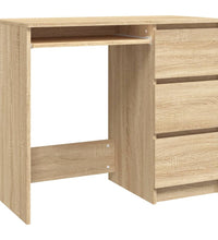 Schreibtisch Sonoma-Eiche 90x45x76 cm Holzwerkstoff