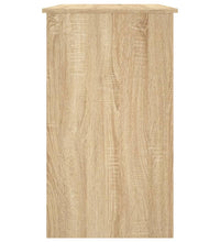 Schreibtisch Sonoma-Eiche 90x45x76 cm Holzwerkstoff