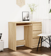 Schreibtisch Sonoma-Eiche 90x45x76 cm Holzwerkstoff