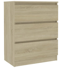 Sideboard Sonoma-Eiche 60x35x76 cm Holzwerkstoff