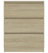 Sideboard Sonoma-Eiche 60x35x76 cm Holzwerkstoff