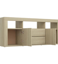 TV-Schrank Sonoma-Eiche 120x30x50 cm Holzwerkstoff