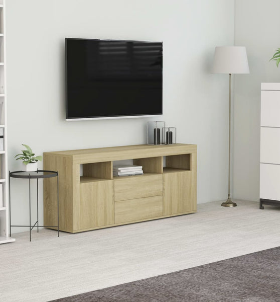 TV-Schrank Sonoma-Eiche 120x30x50 cm Holzwerkstoff