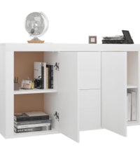 Sideboard Weiß 120×36×69 cm Holzwerkstoff
