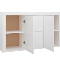Sideboard Weiß 120×36×69 cm Holzwerkstoff