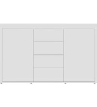 Sideboard Weiß 120×36×69 cm Holzwerkstoff