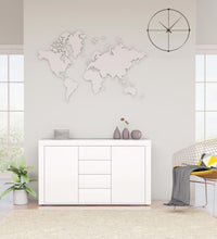 Sideboard Weiß 120×36×69 cm Holzwerkstoff
