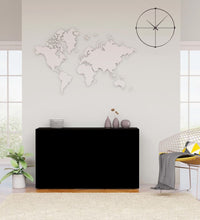 Sideboard Schwarz 120x36x69 cm Holzwerkstoff