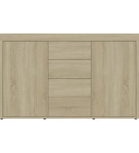 Sideboard Sonoma-Eiche 120x36x69 cm Holzwerkstoff