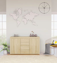 Sideboard Sonoma-Eiche 120x36x69 cm Holzwerkstoff